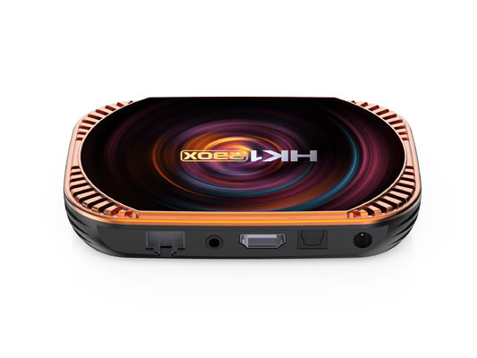 कस्टम HK1 RBOX X4 IPTV केबल बॉक्स स्मार्ट बॉक्स एंड्रॉयड 8K 4GB 2.4G/5G वाईफाई